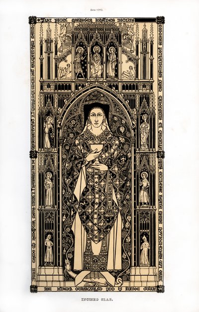 De kanunnik van Poitiers, ca. 1350 door Henry Shaw