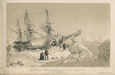 Positie van de H.M.S. Terror op 22 februari 1937: vorstrook in de verte door Henry Smyth