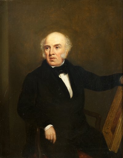 Portret van de Heer George Burge, Suikerraffinader, uit Bristol door Henry Spurrier Parkman