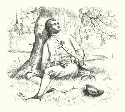 De atheïst en de eikel door Henry Stacey (after) Marks
