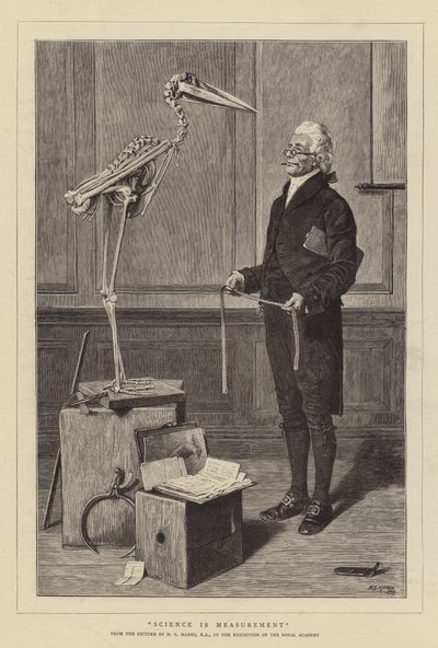 Wetenschap is Meting door Henry Stacey Marks