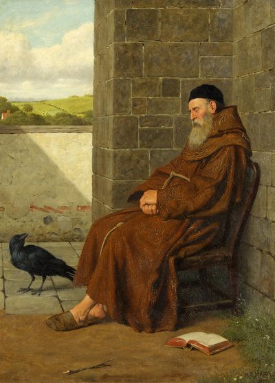 De Kloosterkraai door Henry Stacey Marks