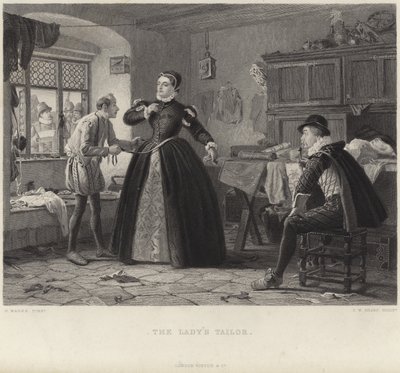 De kleermaker van de dame door Henry Stacey Marks