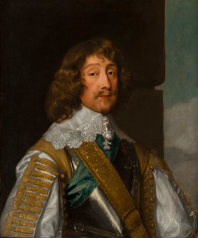 Portret van Henry Rich, 1e Graaf van Holland (1590-1649) door Henry Stone