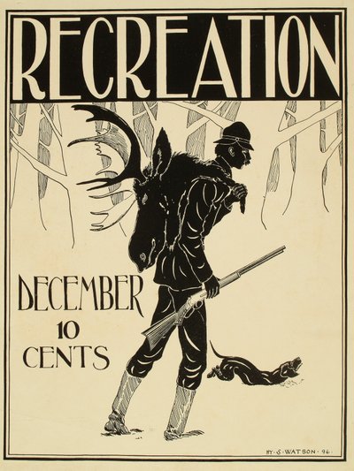 Recreatie, december door Henry Sumner Watson