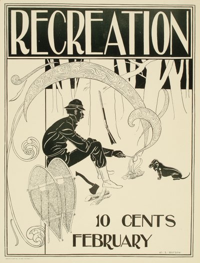 Recreatie, februari door Henry Sumner Watson