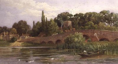 Sonning aan de Theems door Henry Sutton Palmer