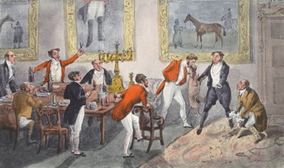 Bloed en de buldog door Henry Thomas (after) Alken