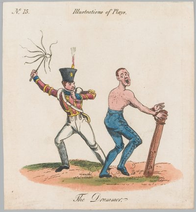 De Trommelaar door Henry Thomas (after) Alken