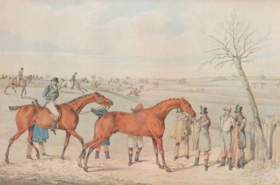 Een Steeplechase: De Winnaar, 1827 door Henry Thomas Alken