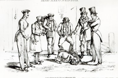 Hondenvechtpartij, 1824 door Henry Thomas Alken