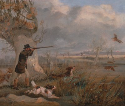 Eendenjacht door Henry Thomas Alken
