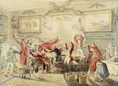 Vossenjacht: De Toast door Henry Thomas Alken