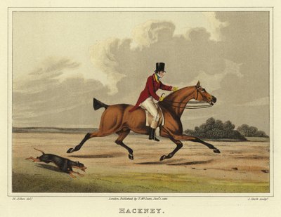 Hackney door Henry Thomas Alken