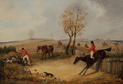 Over het Hek door Henry Thomas Alken