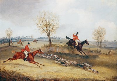 Over het Hek door Henry Thomas Alken