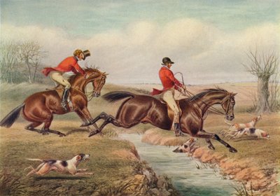 Over de stroom, ca. 1800, 1922 door Henry Thomas Alken