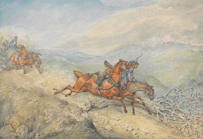 Geschoten uit een kanon door Henry Thomas Alken