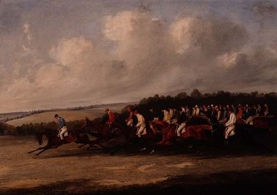Start van de Derby door Henry Thomas Alken