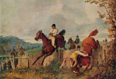 Steeplechasing, ca. 1805-1851, 1924 door Henry Thomas Alken
