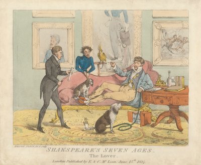De minnaar door Henry Thomas Alken
