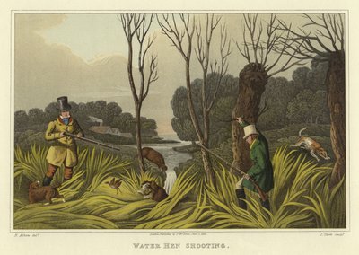 Waterhoen Jacht door Henry Thomas Alken