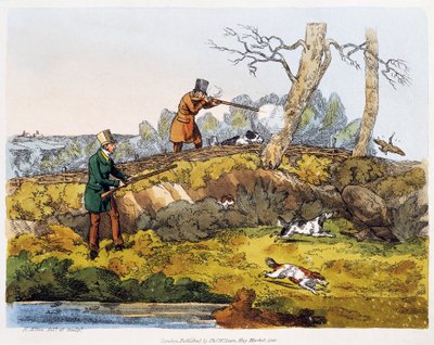Houtsnipjacht door Henry Thomas Alken