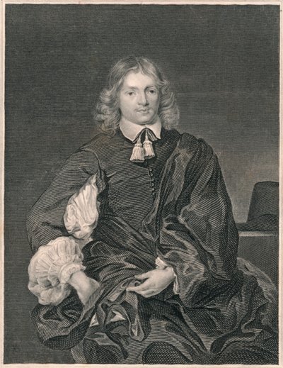 Lucius Carey, Burggraaf Falkland, midden 19e eeuw door Henry Thomas Ryall