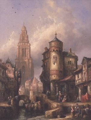 Fecamp, Normandië door Henry Thomas Schafer