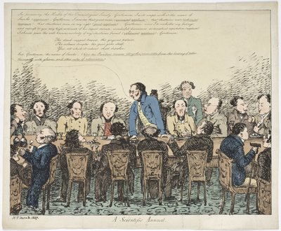 Een Wetenschappelijk Jaarboek, 1837 door Henry Thomas after De La Beche