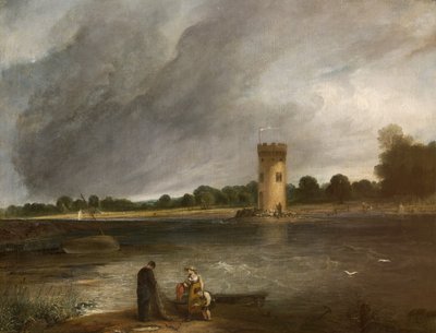 Tabley Meer en Toren, het Landgoed van Sir John Leicester, Bt door Henry Thomson