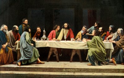 Het Laatste Avondmaal, 1922 door Henry Traut