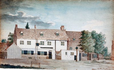 The Three Colts Inn, Hackney, Londen door Henry Vaughan