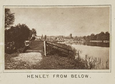 Henley van onderen door Henry W. Taunt