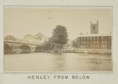 Henley van onderen door Henry W. Taunt