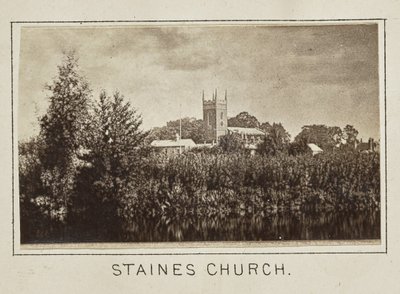 Kerk Staines door Henry W. Taunt