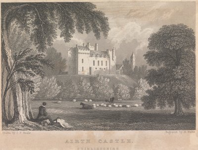 Airth Castle, Stirlingshire; pagina 4 (Volume Eén) door Henry Wallis