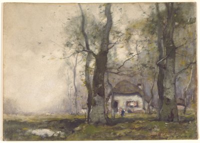 Hut in het Bos door Henry Ward Ranger