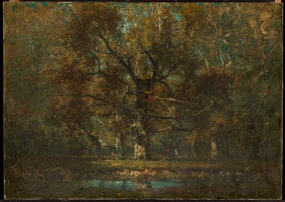 Eikenboom door Henry Ward Ranger