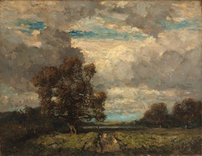 De eenzame schildwacht door Henry Ward Ranger