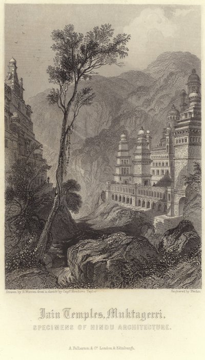 Jain Tempel in Muktagerri door Henry Warren