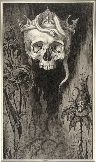 Illustratie uit de Hertogin van Malfi en De Witte Duivel, Twee Toneelstukken van John Webster (1580 - 1634), uitgegeven 1930 door Henry Weston Keen