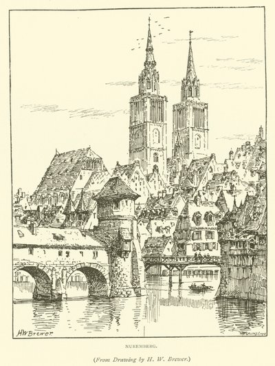 Neurenberg door Henry William Brewer