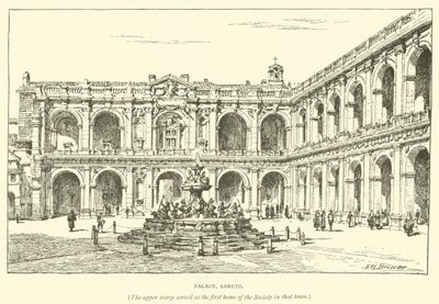 Paleis, Loreto door Henry William Brewer