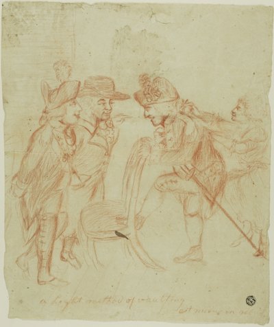Een lichte methode van springen door Henry William Bunbury