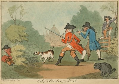 City Foulers Mark door Henry William Bunbury