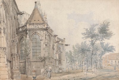 St. Jacques, Dieppe door Henry William Burgess