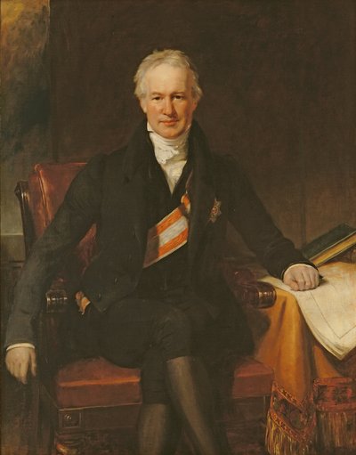 Baron Alexander von Humboldt door Henry William Pickersgill
