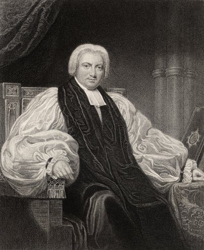 Bisschop Henry Ryder, gegraveerd door T. Woolnoth, uit 