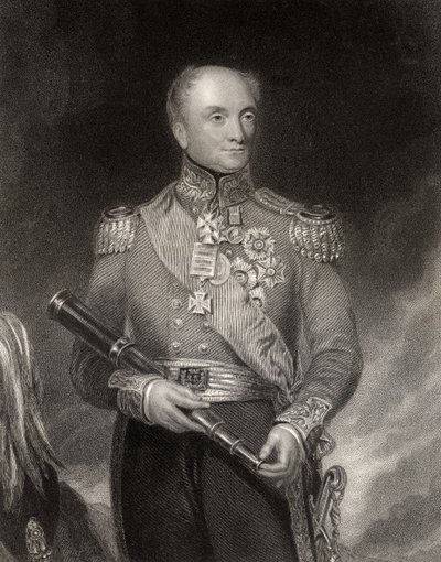 Sir Rowland Hill, gegraveerd door W.H. Mote, uit 